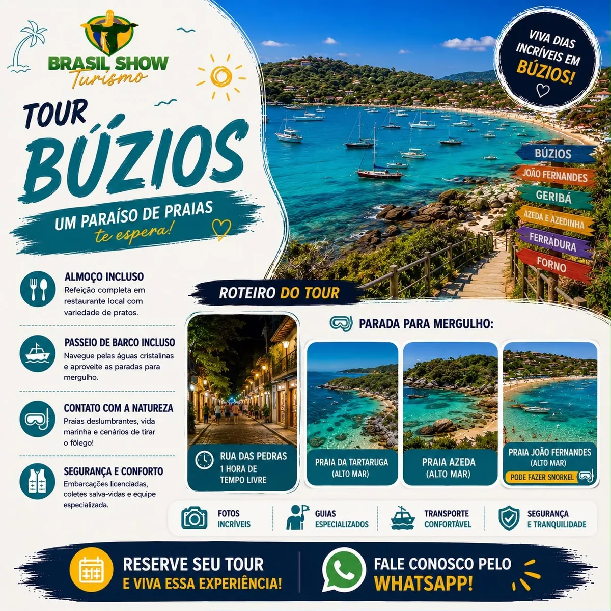 Escuna en Búzios