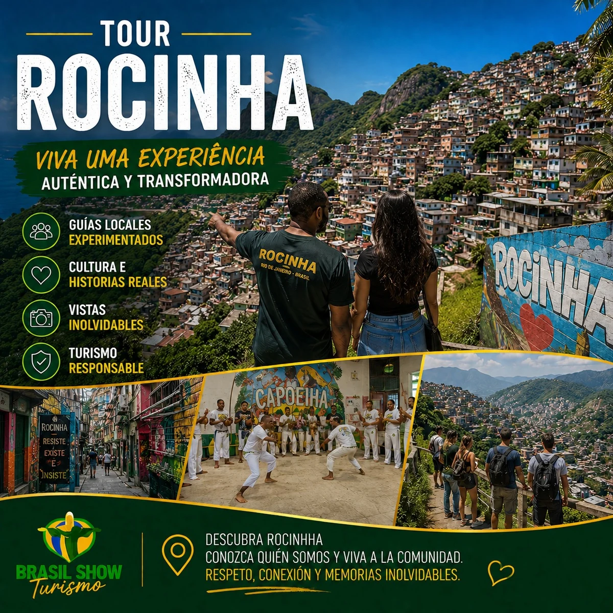 Tour Rocinha, Brasil Show Turismo